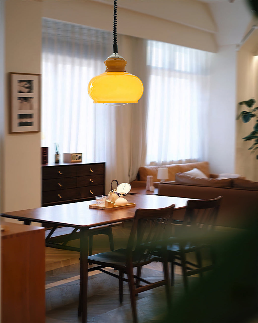 RAVENSCROFT WOVEN HEMP PENDANT LIGHT