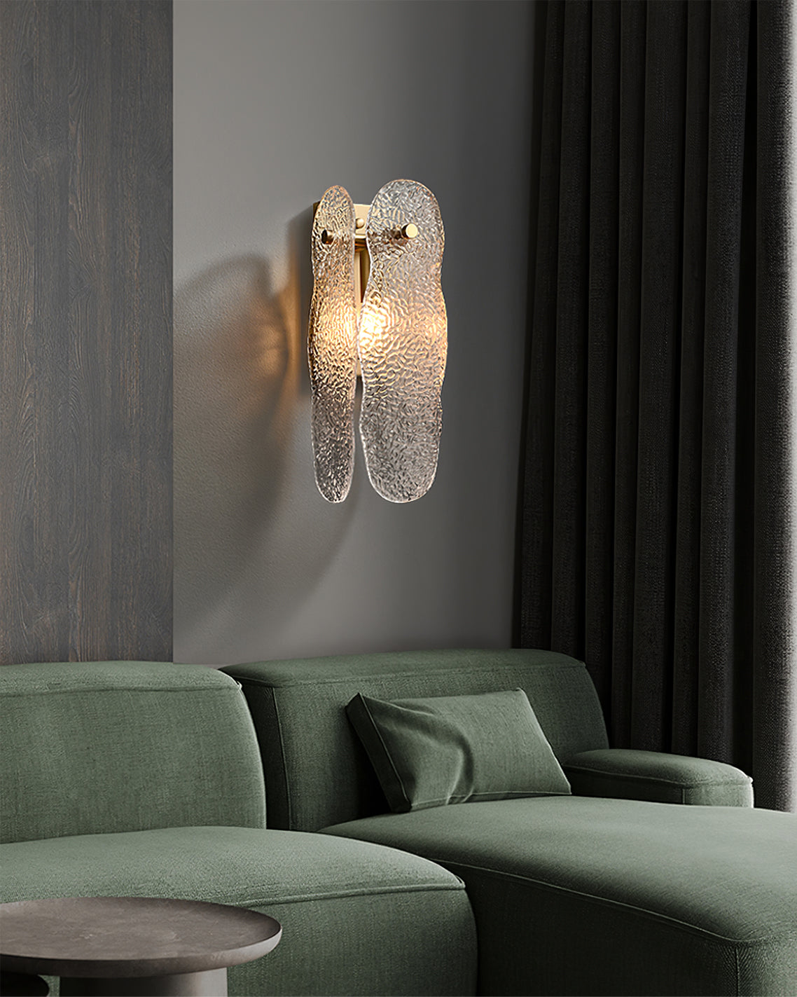 THORNBURY RUSTIC IRON WALL SCONCE