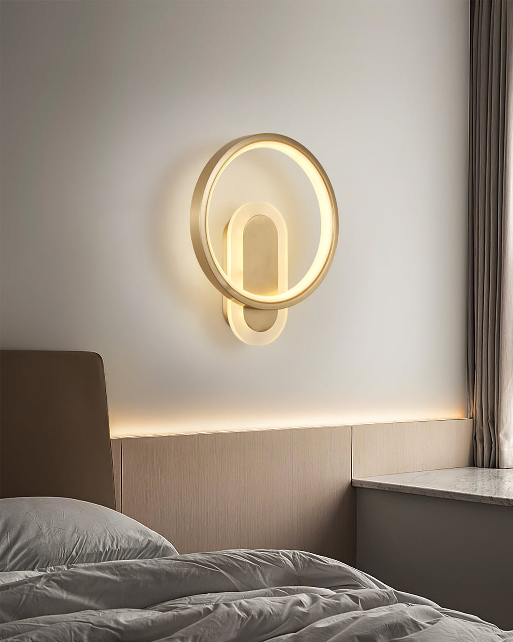 WINTHORPE CIRCULAR BRASS ILLUMINATOR