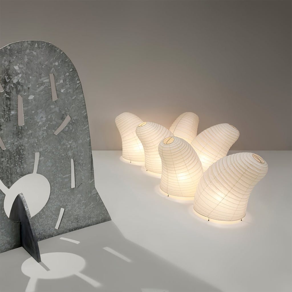 FARNWORTH PAPER LATTICE TABLE LAMP