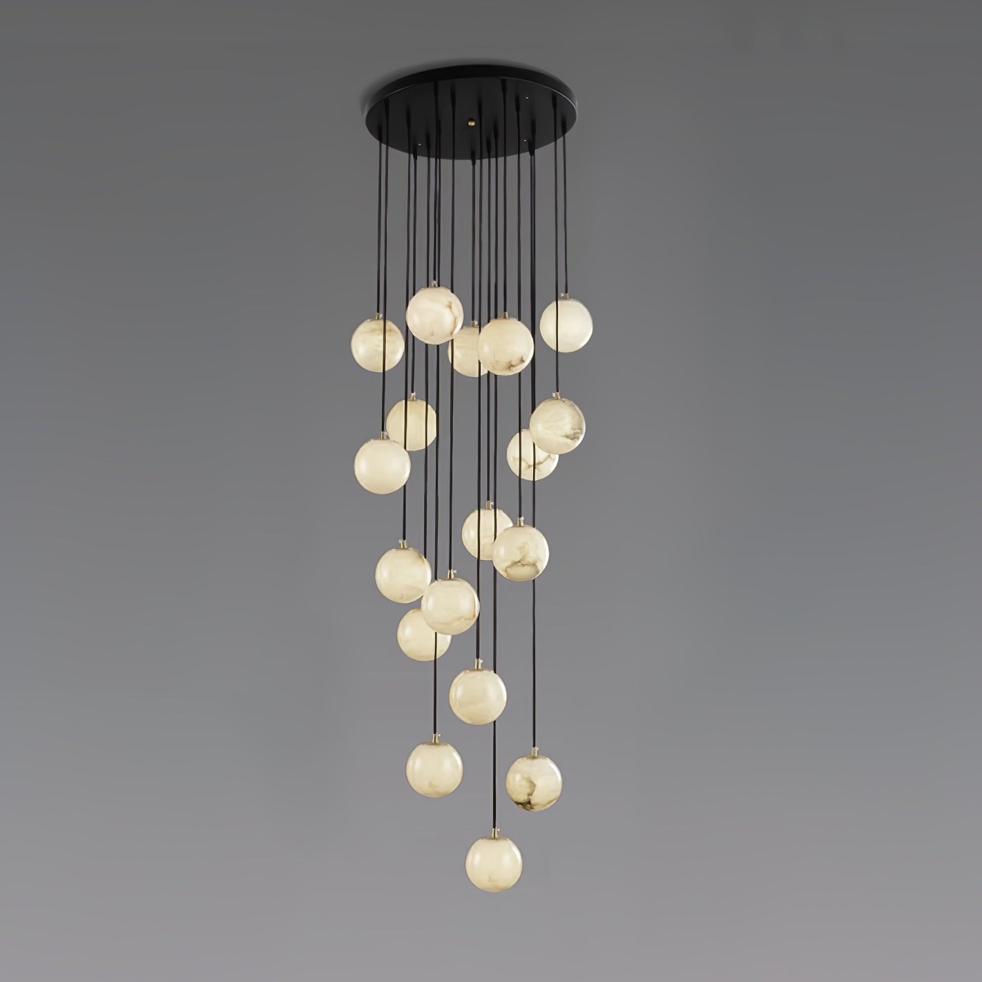 WINTHROP ALABASTER ORBILLION LIGHTING ARRAY