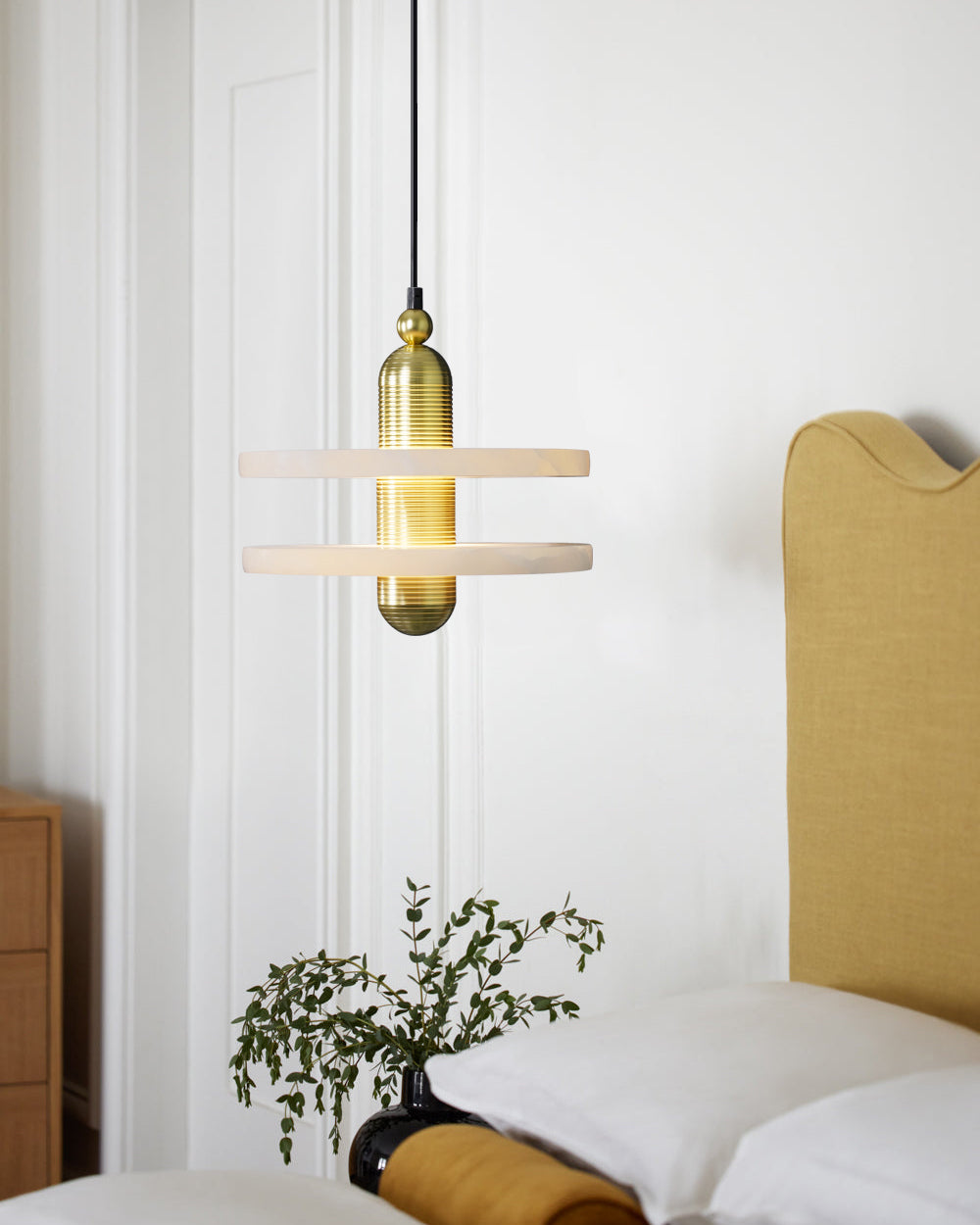 WINTHORPE ALABASTER AERIE HANGING LANTERN
