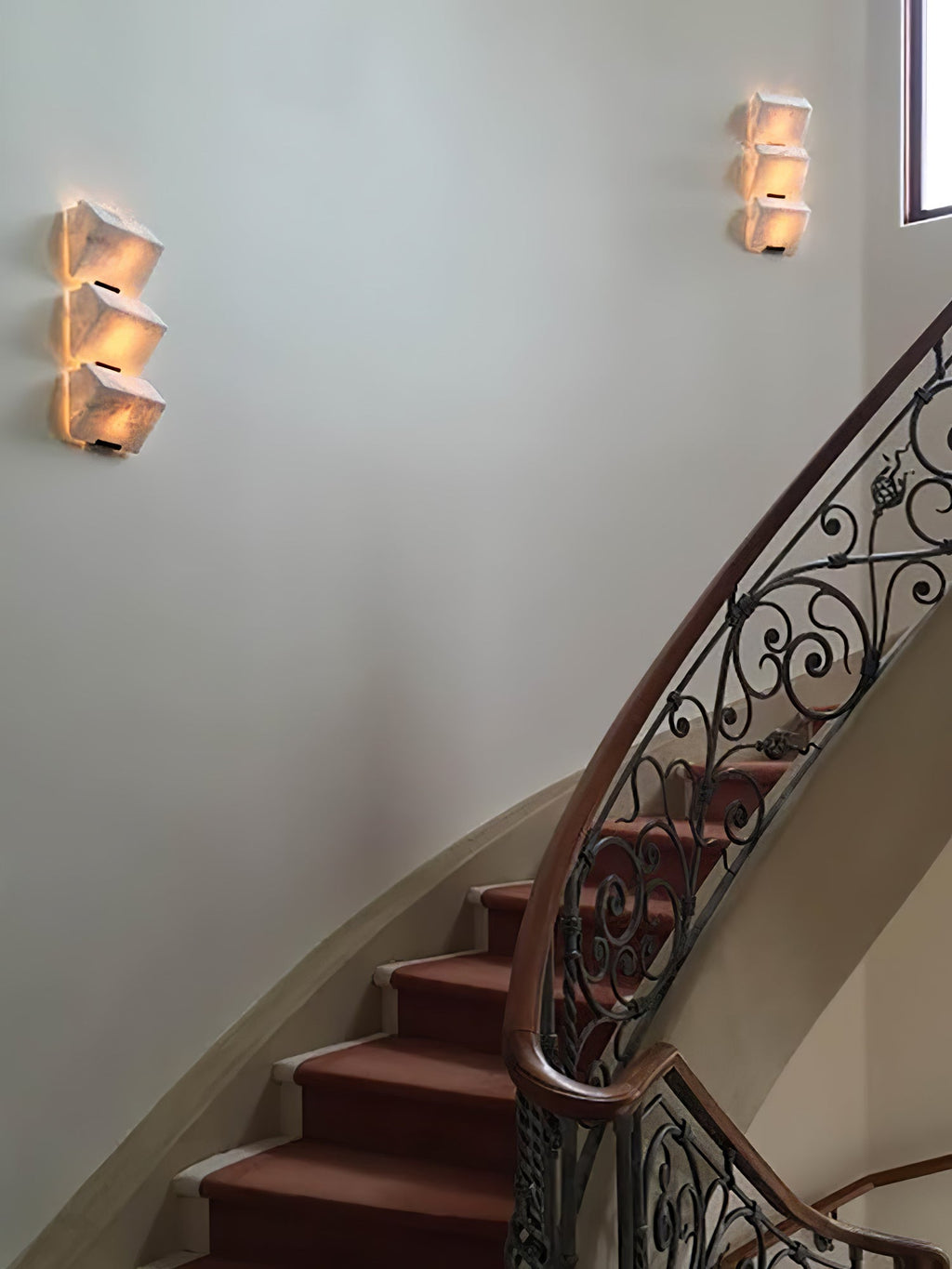 THISTLEWOOD IVORY STAIRWELL LANTERN