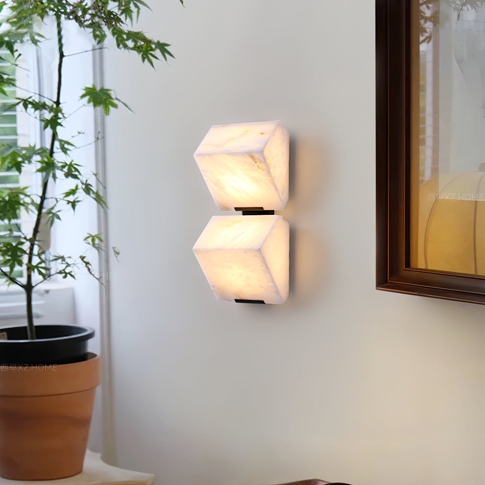THISTLEWOOD IVORY STAIRWELL LANTERN