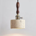 RAVENSHILL TRAVERTINE GLOBE PENDANT