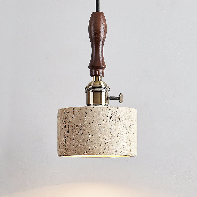 RAVENSHILL TRAVERTINE GLOBE PENDANT