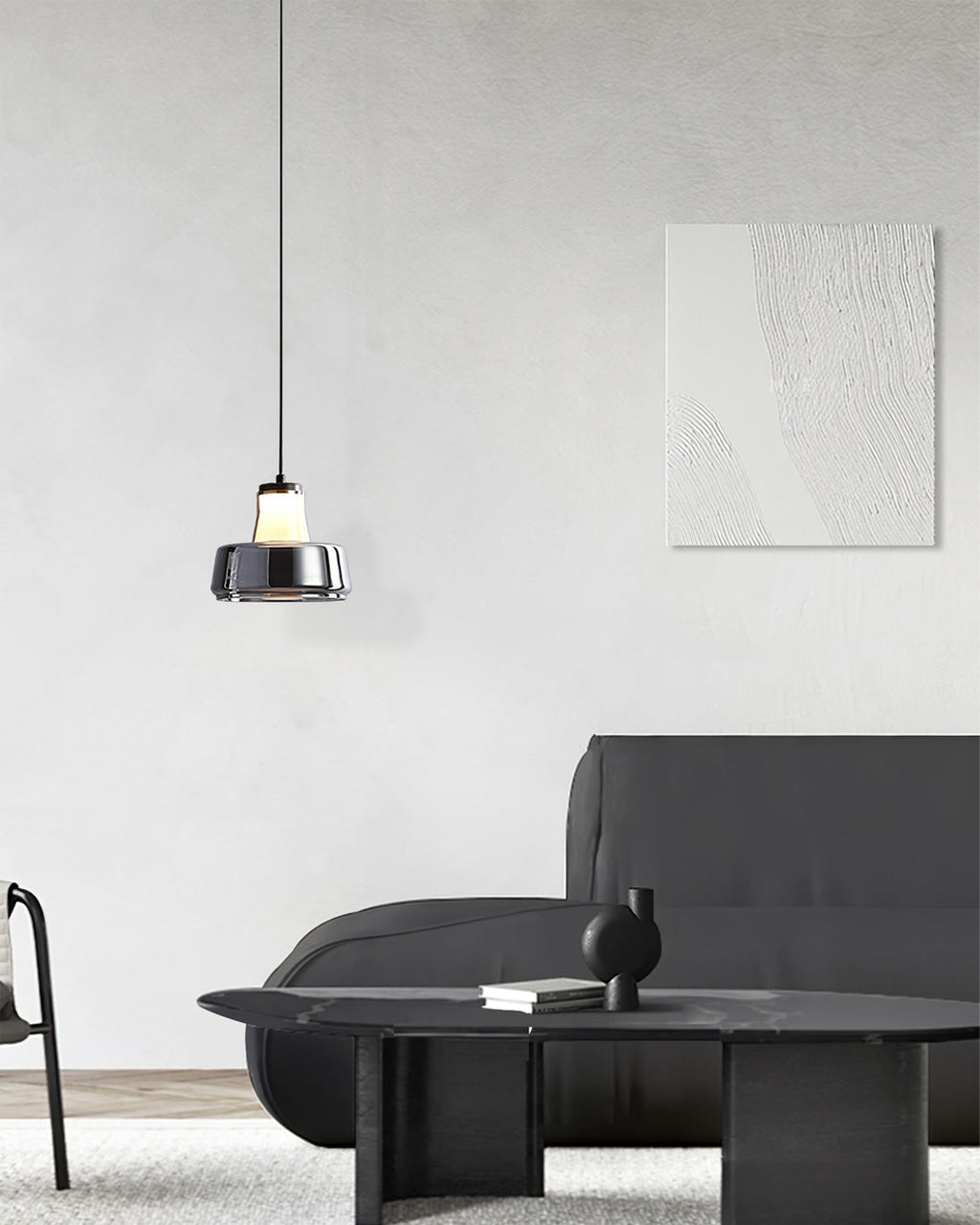 Winthrop Crystal Halo Pendant