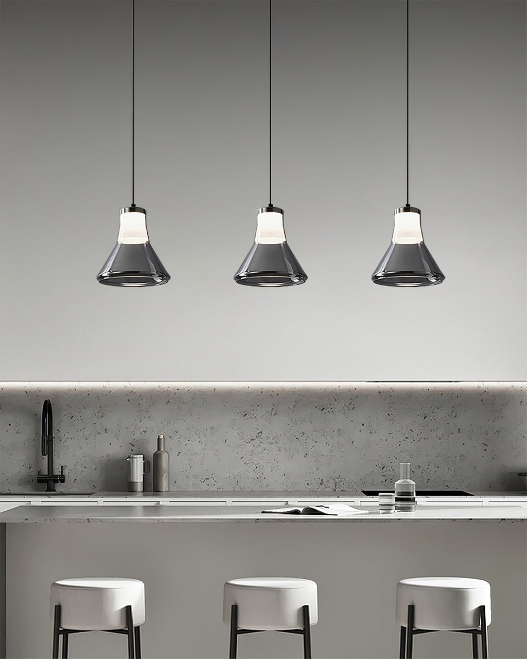 Winthrop Crystal Halo Pendant