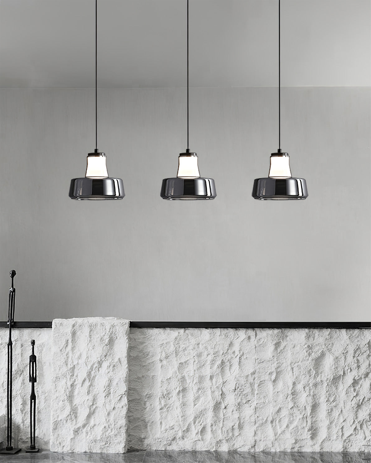 Winthrop Crystal Halo Pendant