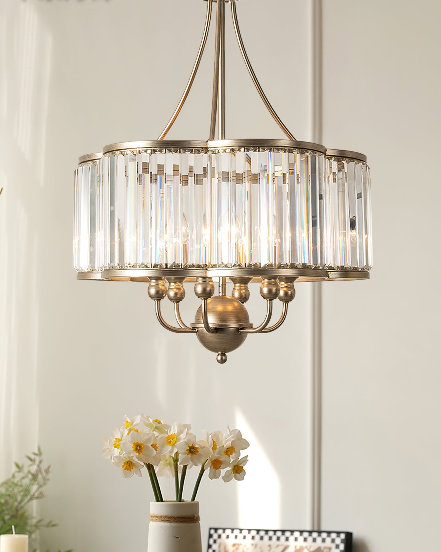 FENWICK CRYSTAL LUSTRE CHANDELIER