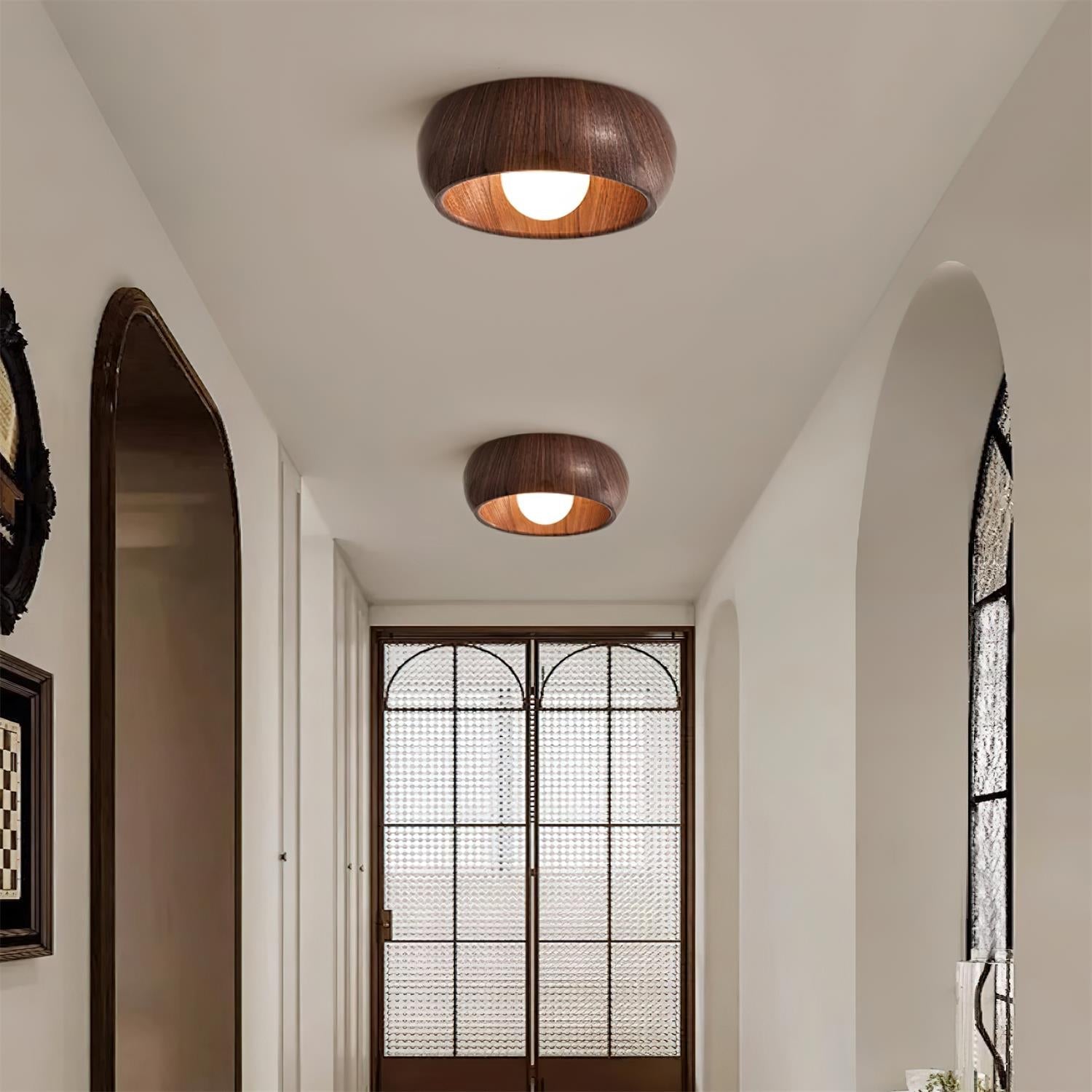 WINTHROP FROSTED GLASS DOME CEILING LANTERN