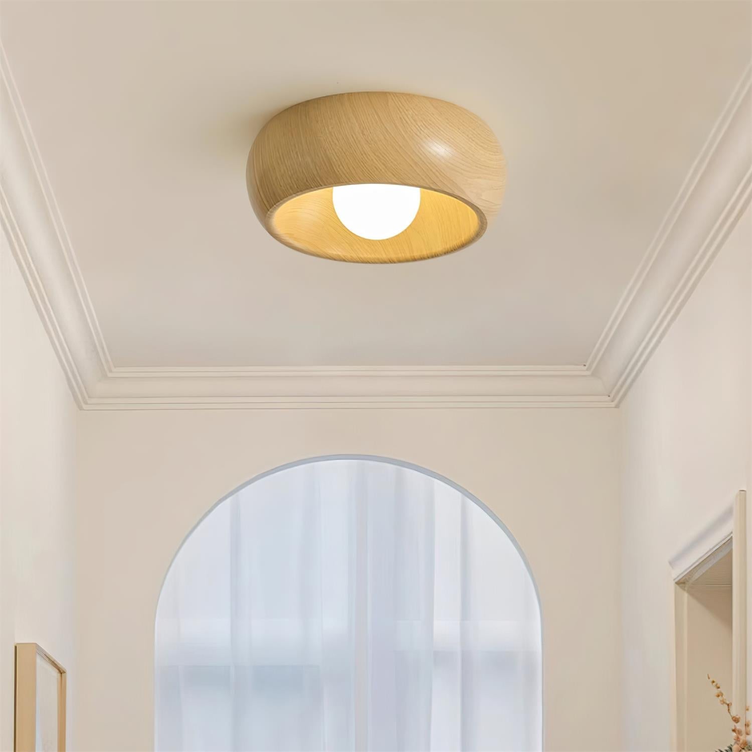 WINTHROP FROSTED GLASS DOME CEILING LANTERN
