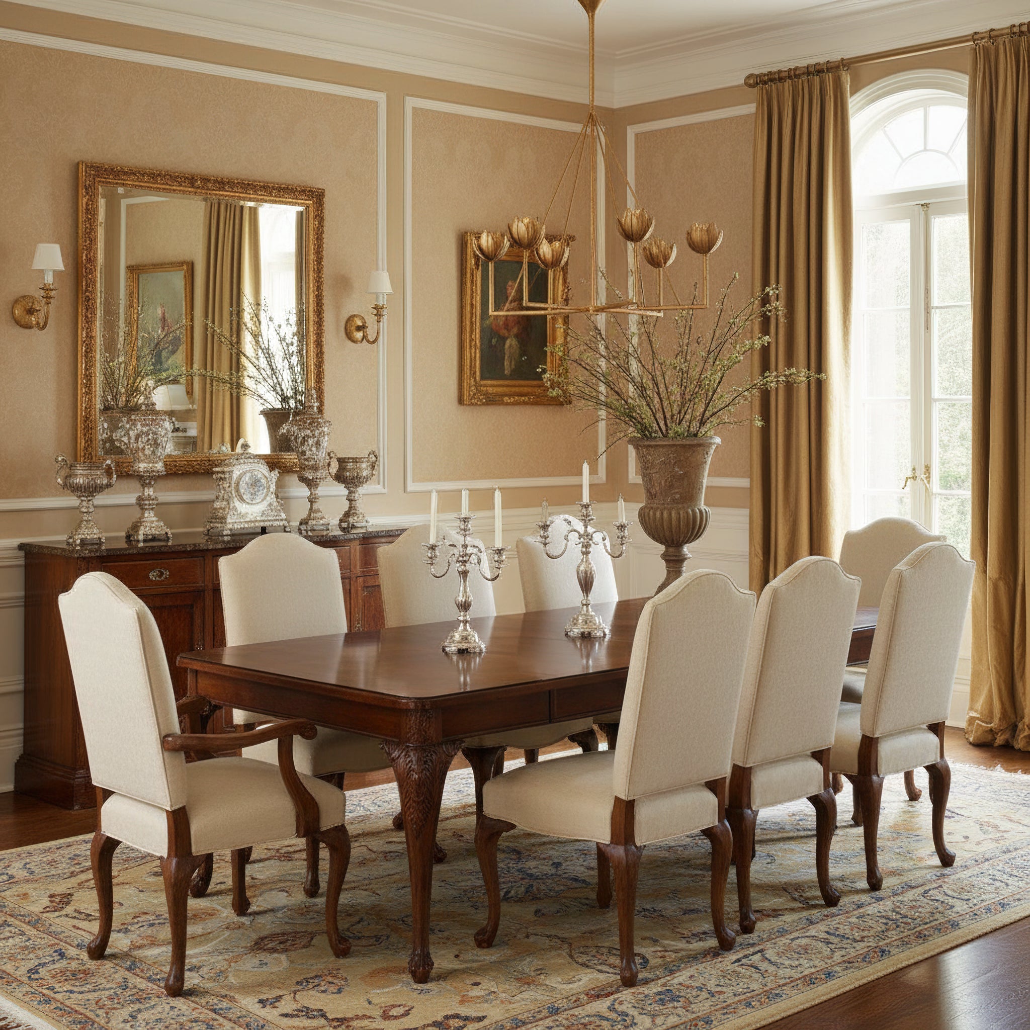 WINTERBOURNE CRYSTAL DRUM CHANDELIER