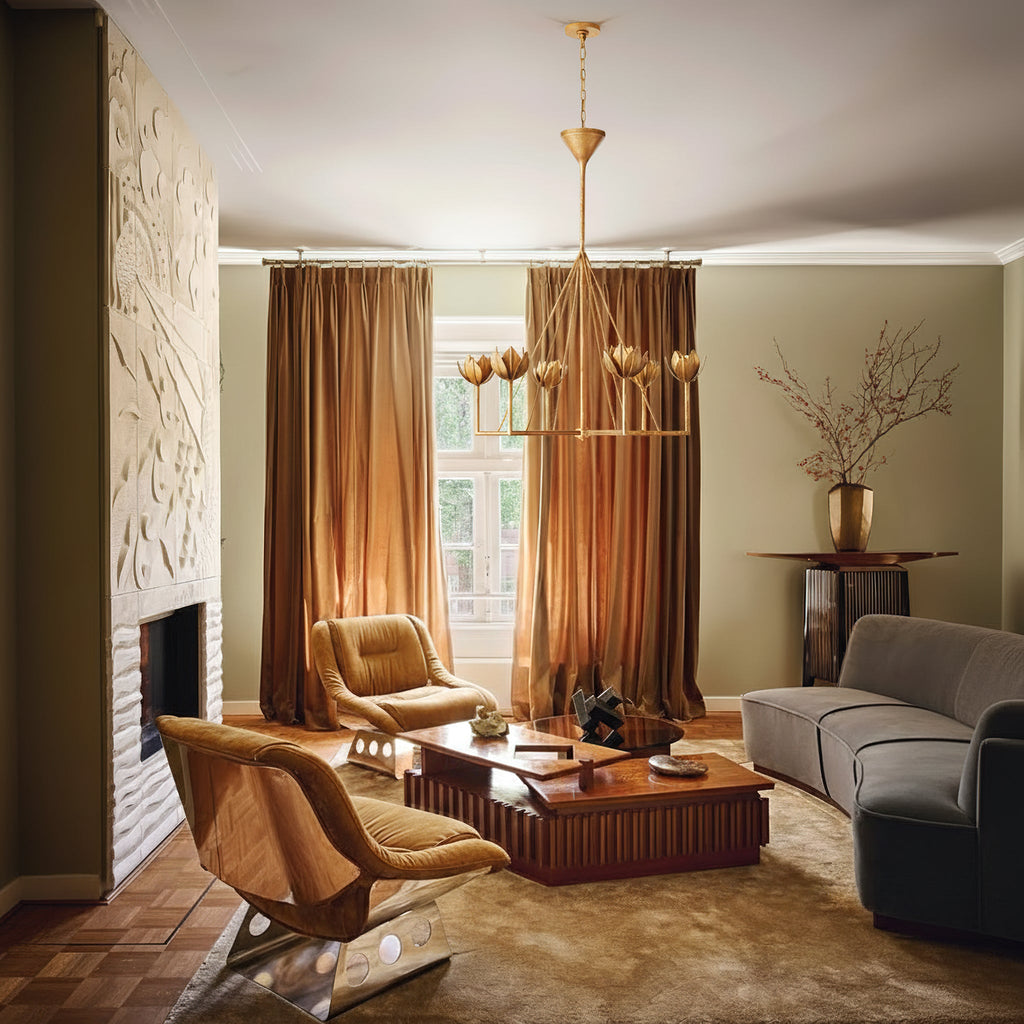 WINTERBOURNE CRYSTAL DRUM CHANDELIER