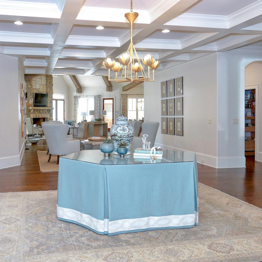 WINTERBOURNE CRYSTAL DRUM CHANDELIER