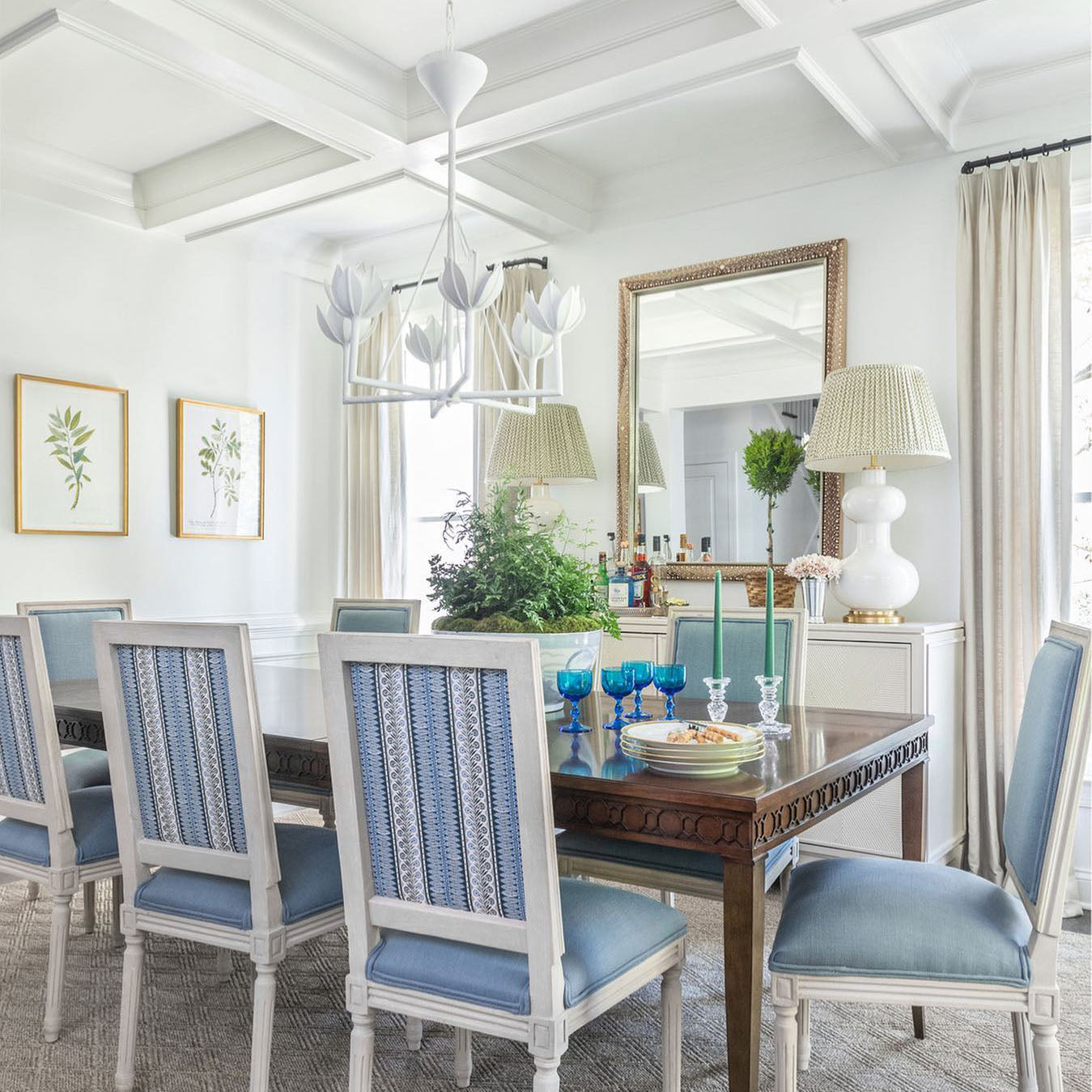 WINTERBOURNE CRYSTAL DRUM CHANDELIER