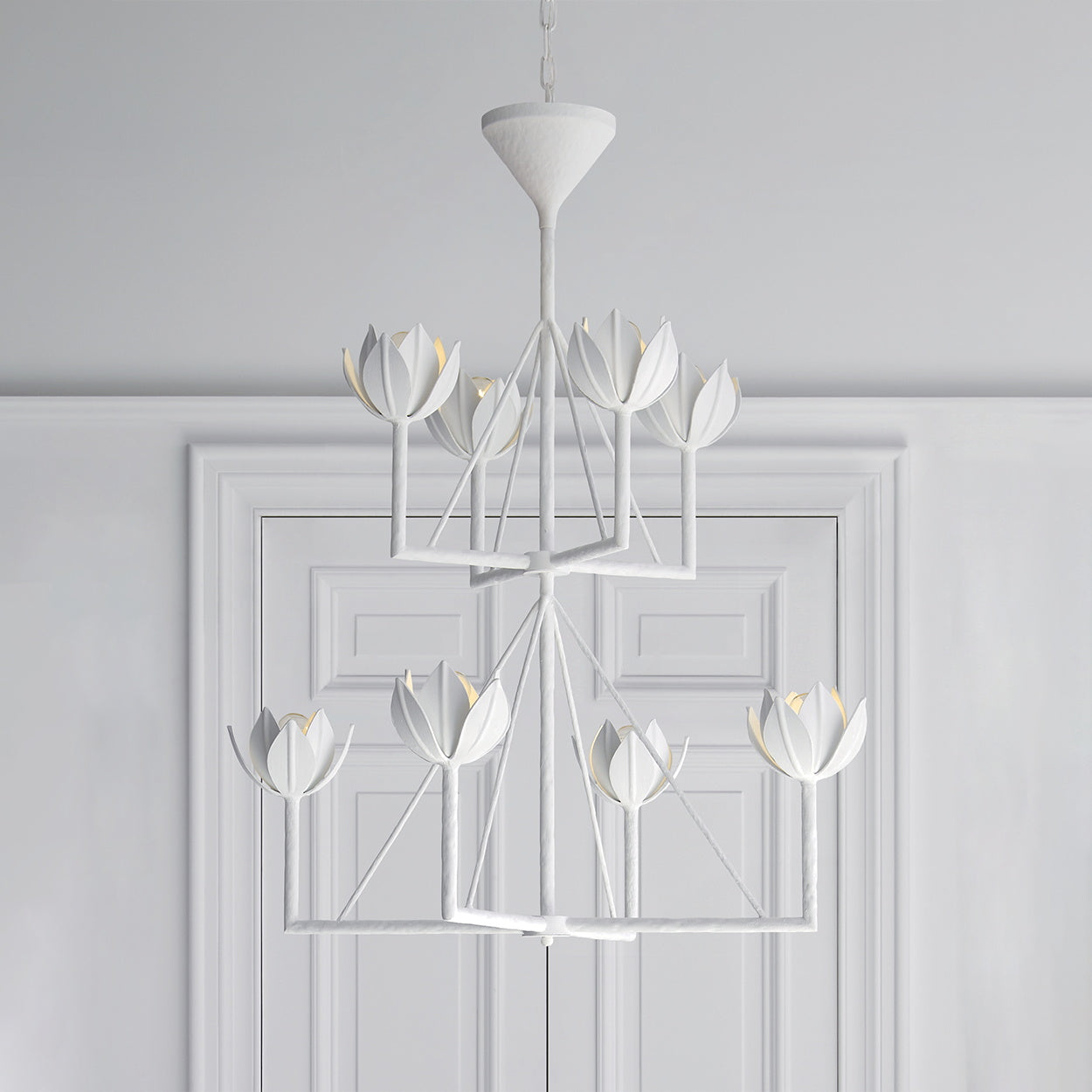 WINTERBOURNE CRYSTAL DRUM CHANDELIER
