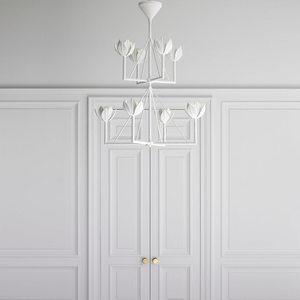 WINTERBOURNE CRYSTAL DRUM CHANDELIER
