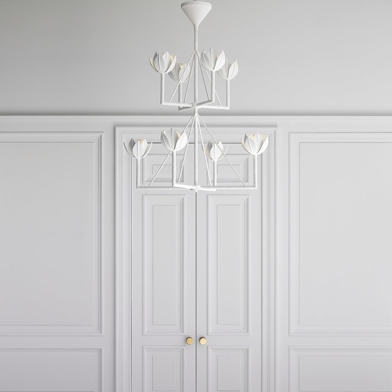 WINTERBOURNE CRYSTAL DRUM CHANDELIER