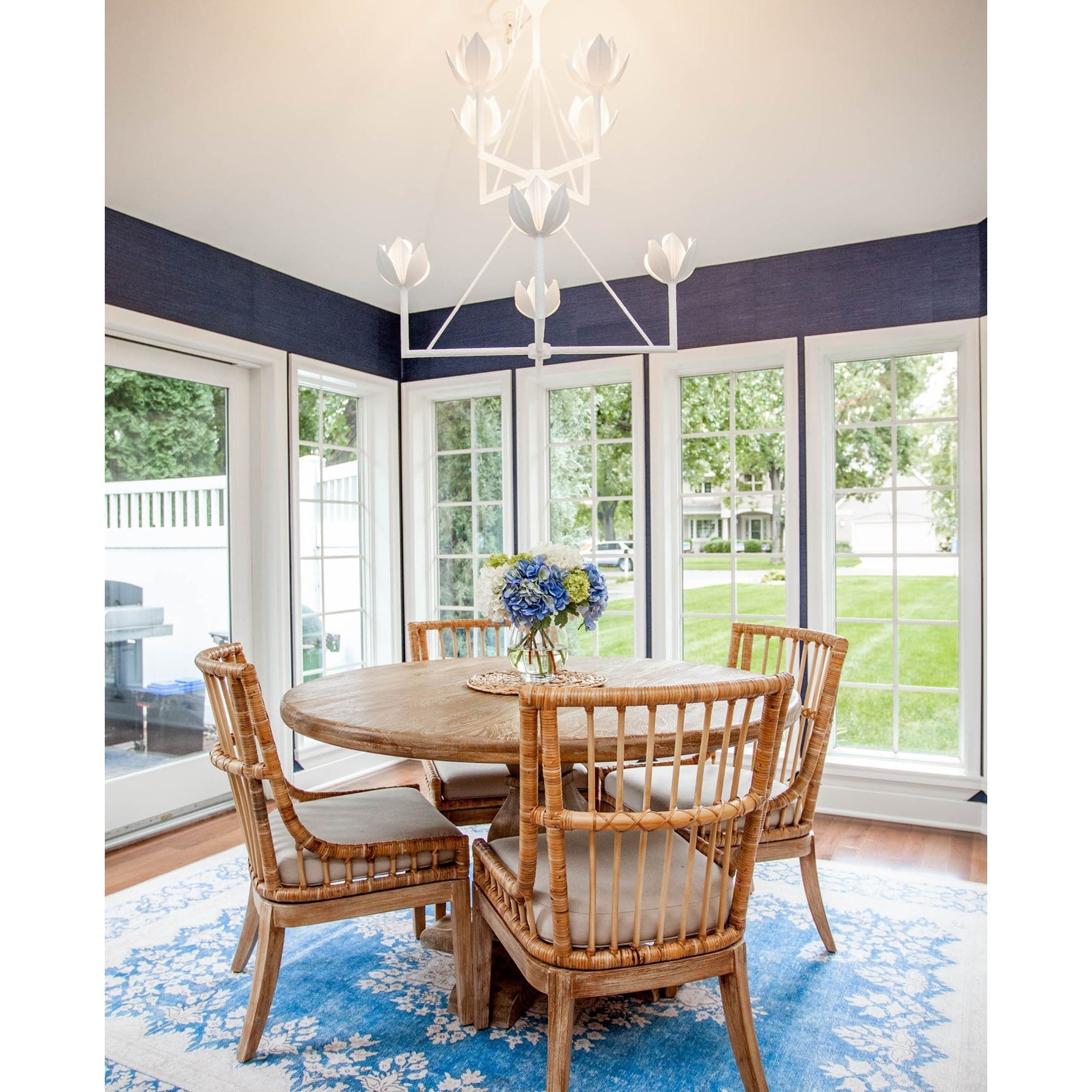 WINTERBOURNE CRYSTAL DRUM CHANDELIER