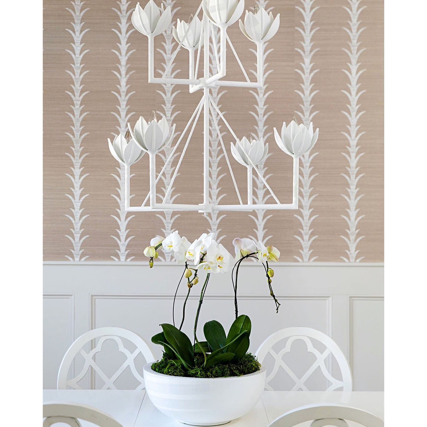 WINTERBOURNE CRYSTAL DRUM CHANDELIER