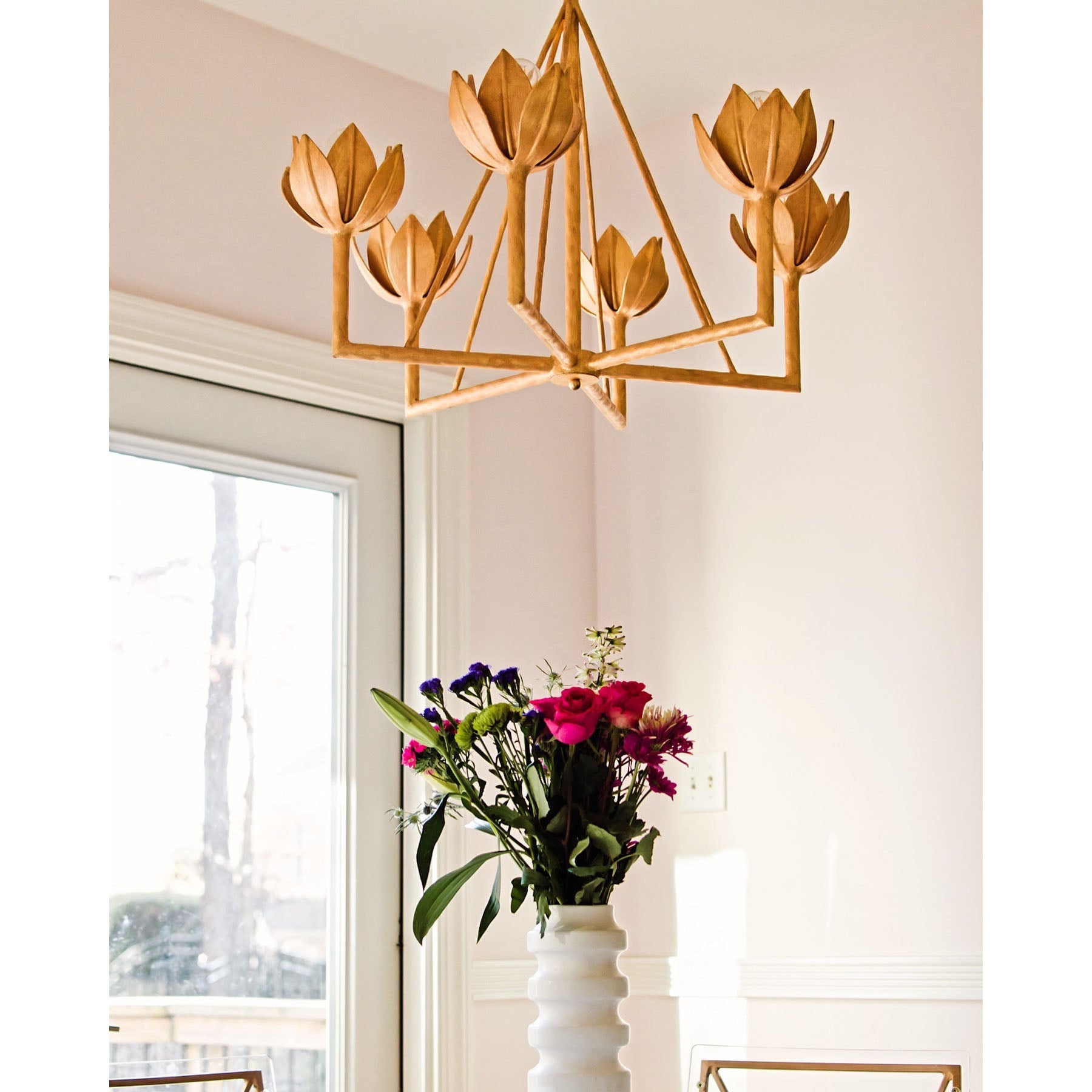 WINTERBOURNE CRYSTAL DRUM CHANDELIER