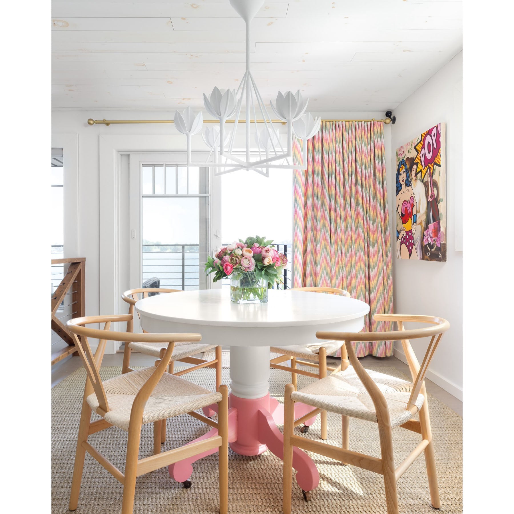 WINTERBOURNE CRYSTAL DRUM CHANDELIER