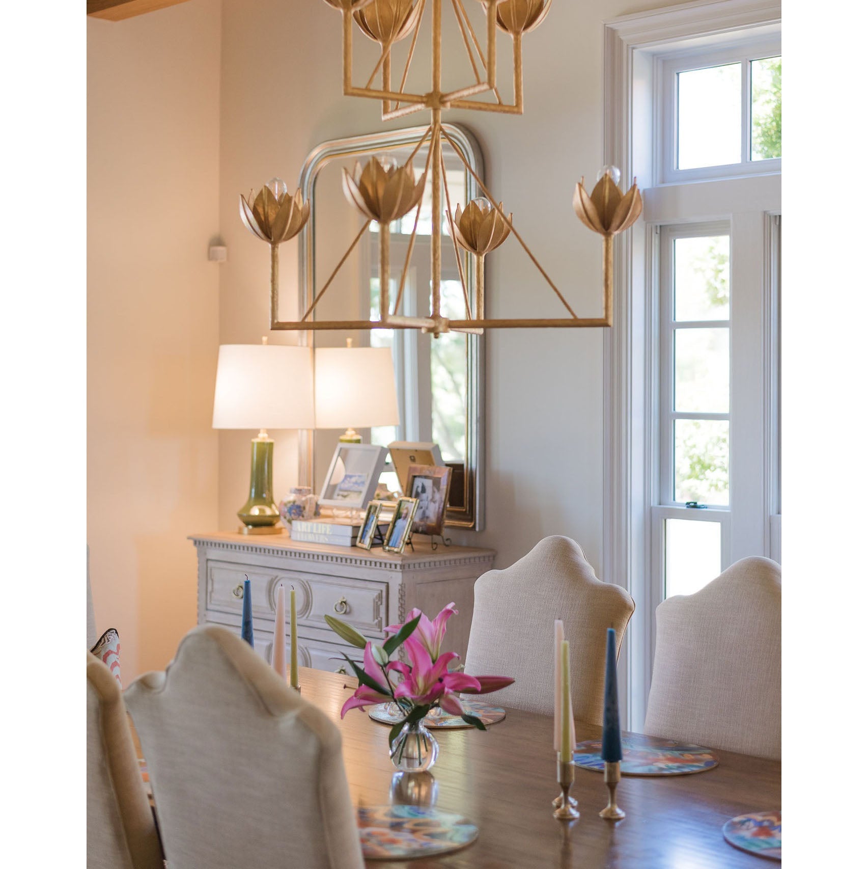 WINTERBOURNE CRYSTAL DRUM CHANDELIER