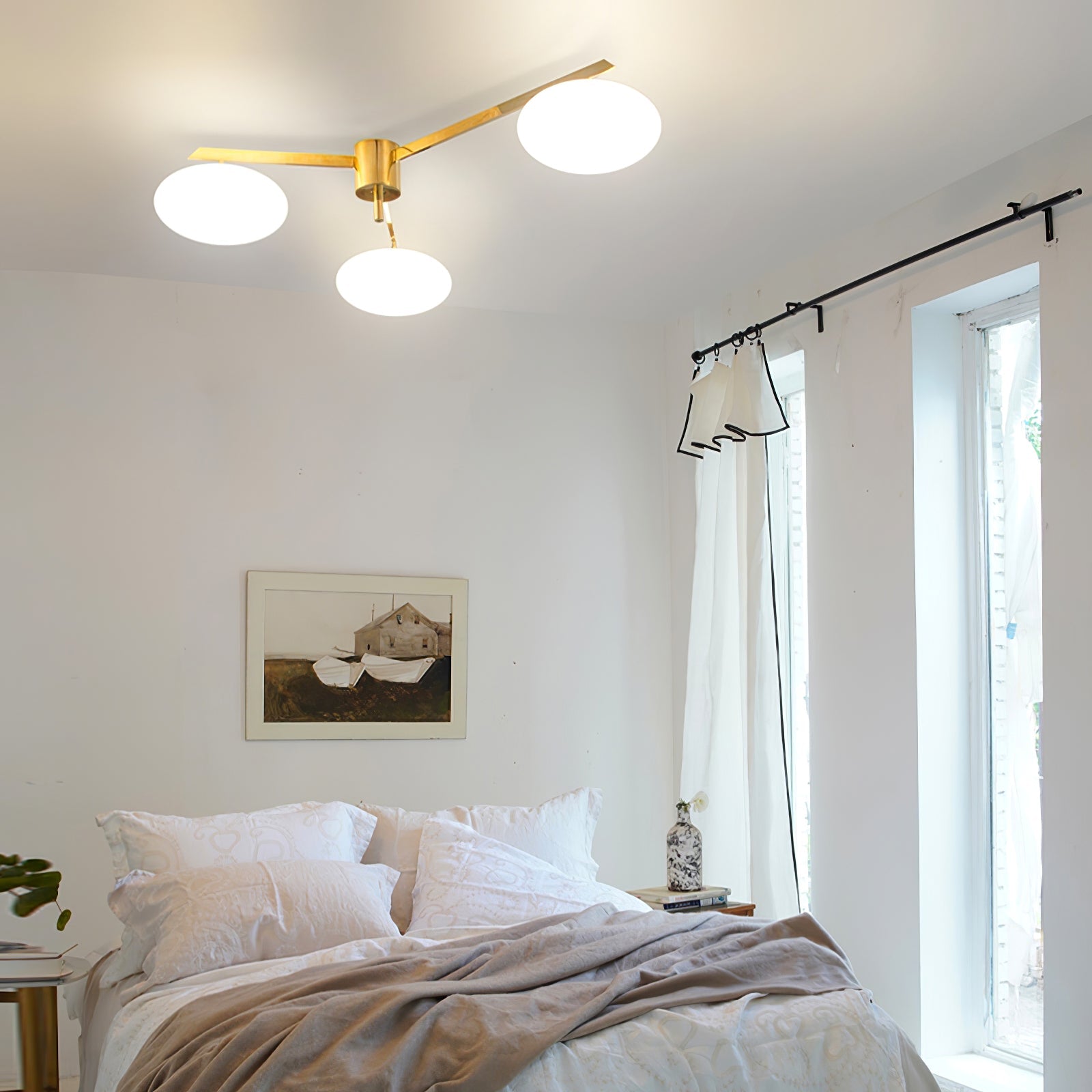 FENWICK RUSTIC WOODEN CEILING LANTERN