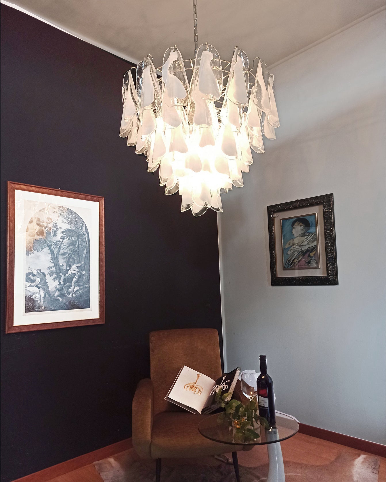 CHARLTON CRYSTAL TEARDROP CANDELABRA