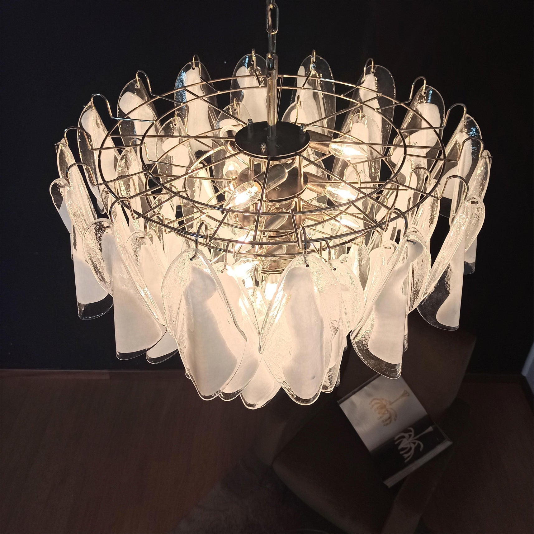 CHARLTON CRYSTAL TEARDROP CANDELABRA