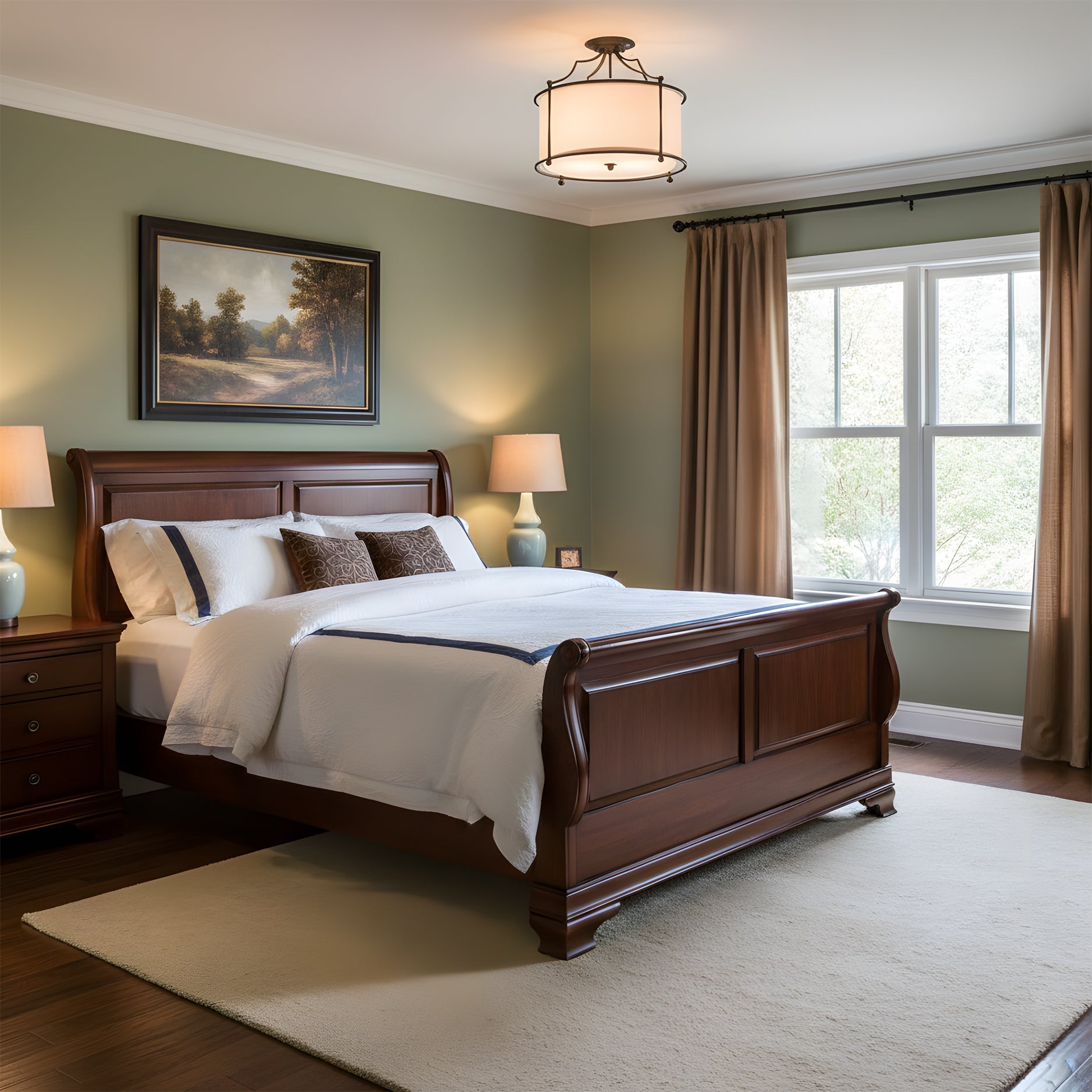 WINTHORPE LUMINOUS ORB CEILING FIXTURE