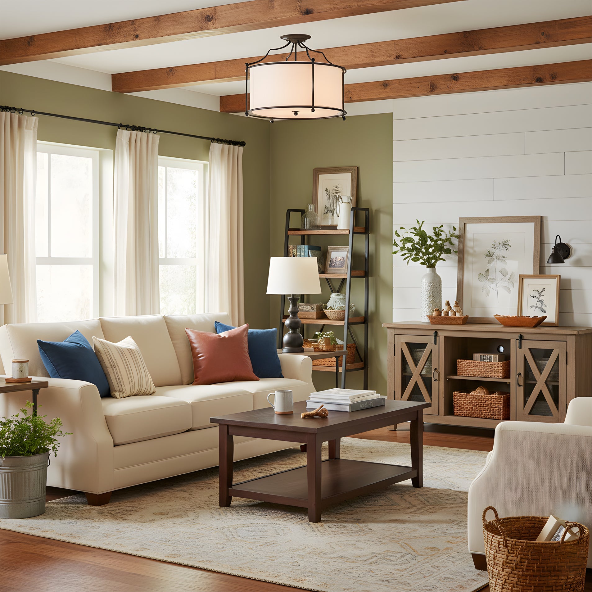 WINTHORPE LUMINOUS ORB CEILING FIXTURE