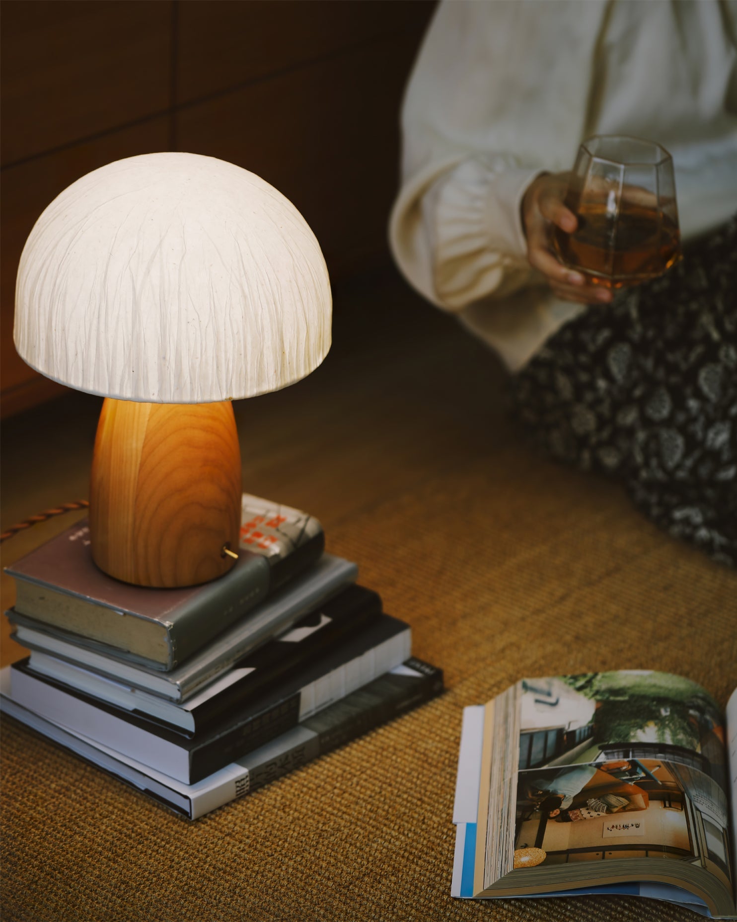 FENWICK FUNGAL GLOW TABLE LANTERN