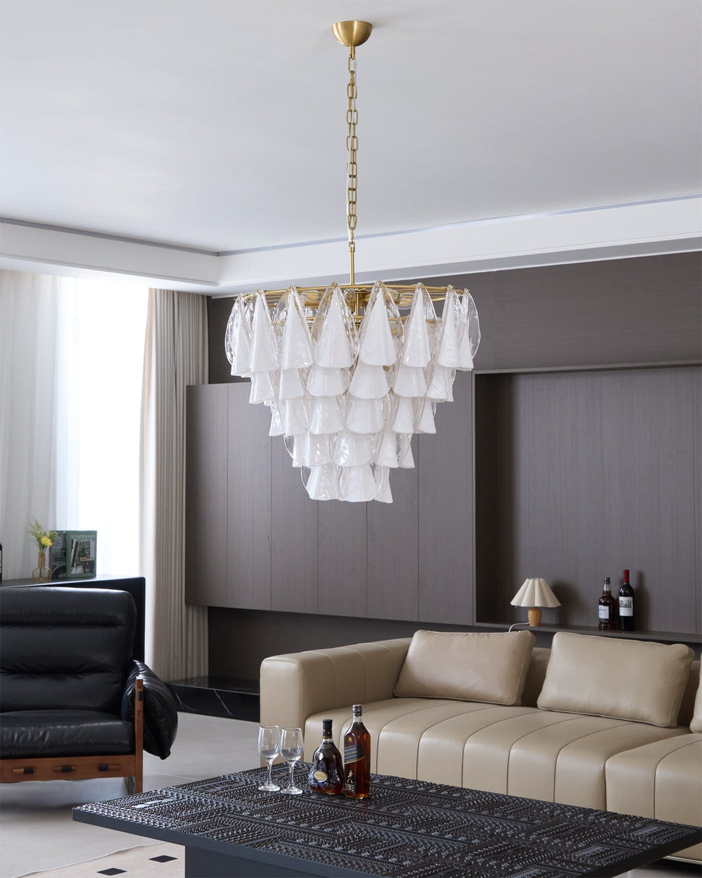 VANDERBILT CRYSTAL SPHERE CHANDELIER