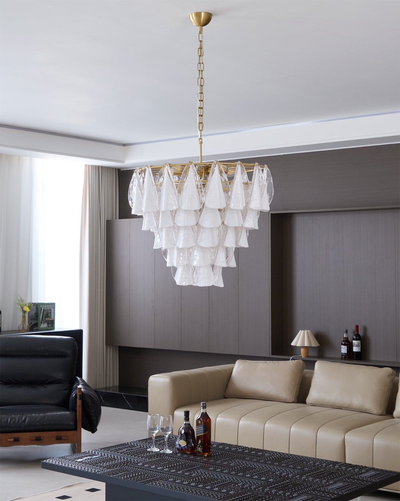 VANDERBILT CRYSTAL SPHERE CHANDELIER