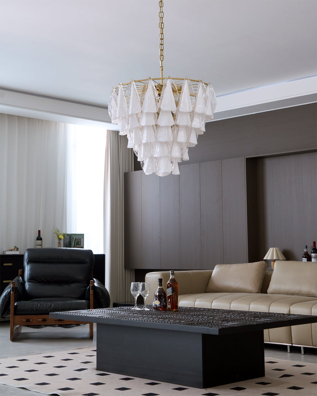 VANDERBILT CRYSTAL SPHERE CHANDELIER