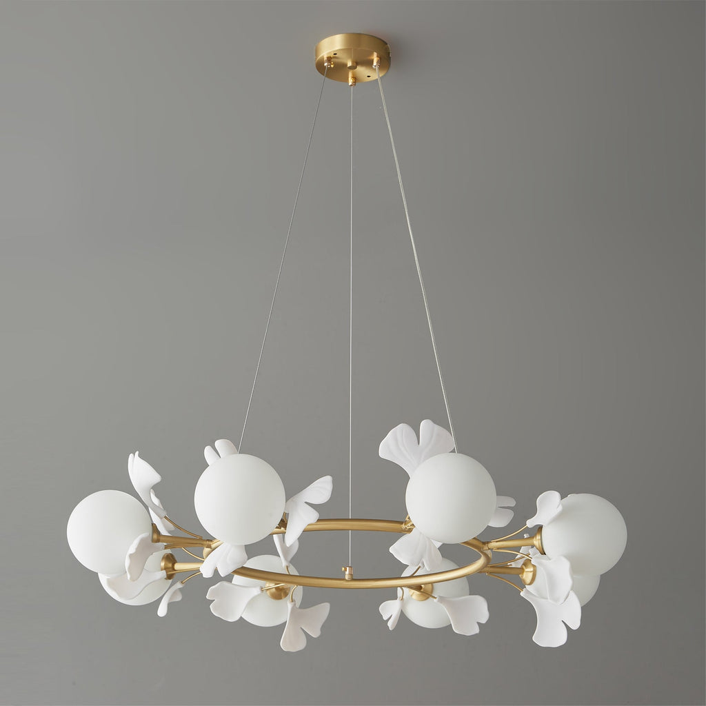 WINTERBOURNE GINGKO LEAF CIRCULAR LIGHTING