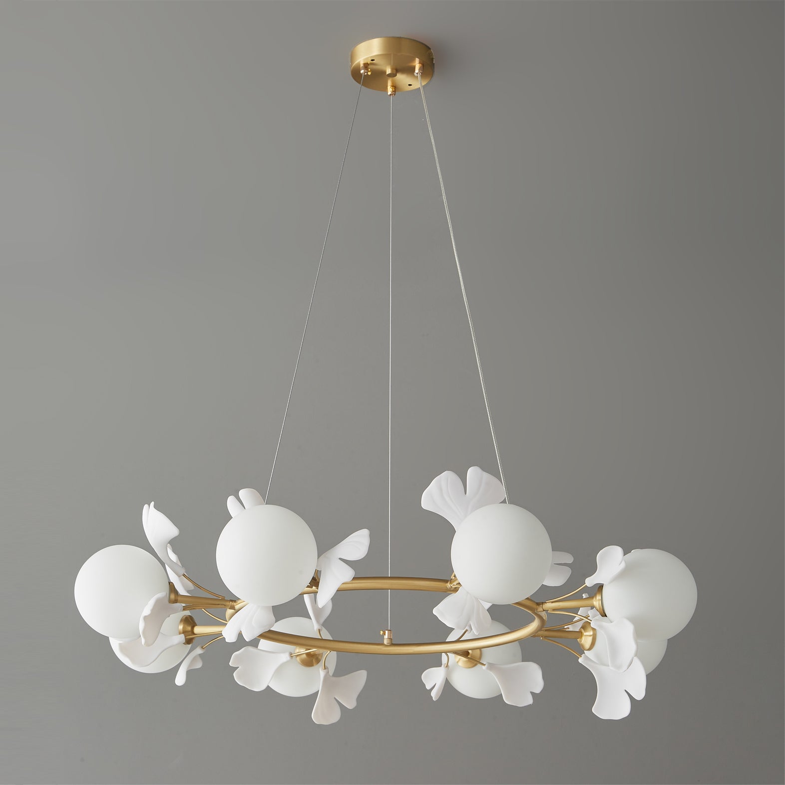 WINTERBOURNE GINGKO LEAF CIRCULAR LIGHTING