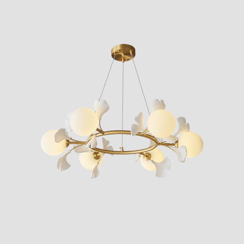 WINTERBOURNE GINGKO LEAF CIRCULAR LIGHTING