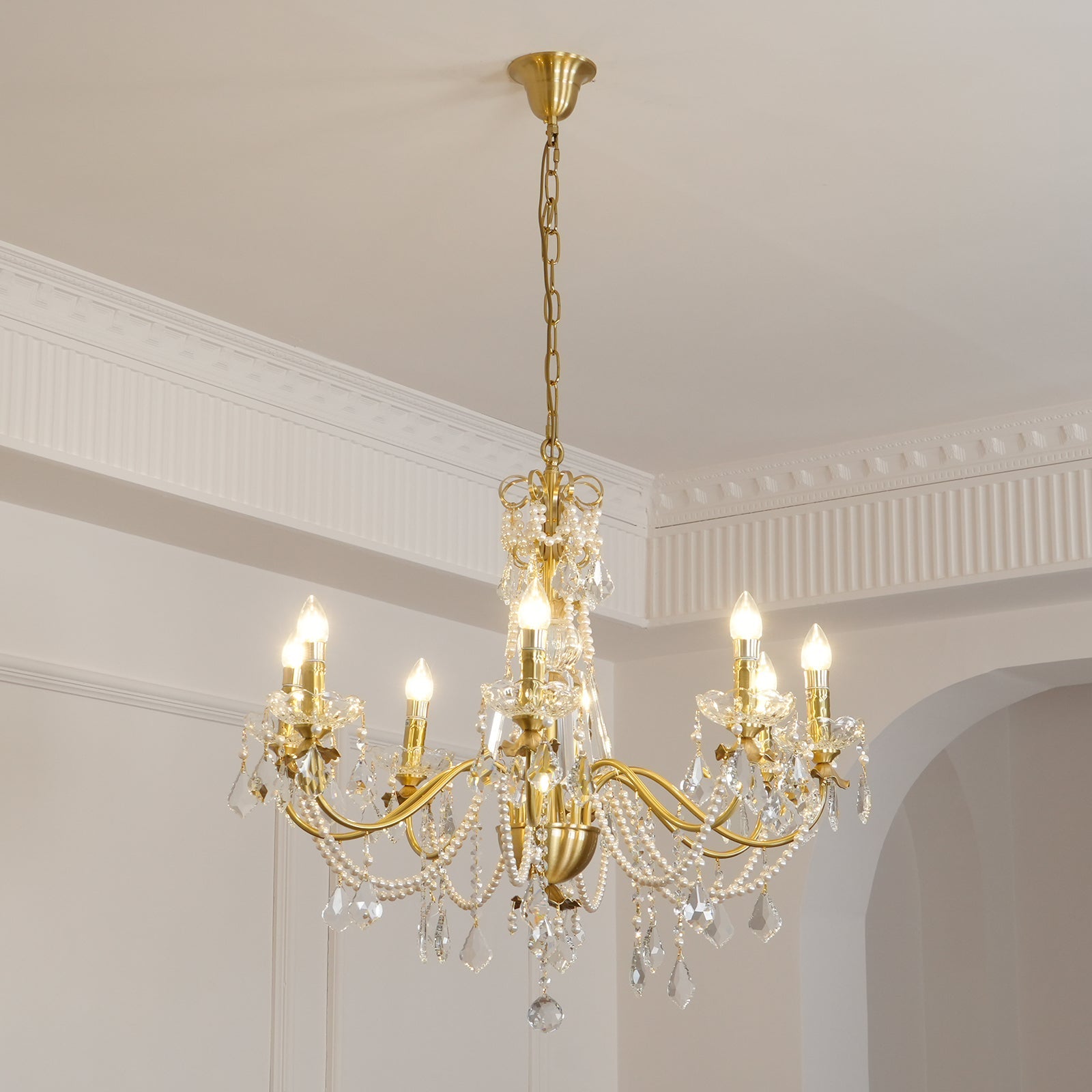 RAVENWORTH DIAMOND GLASS CEILING LANTERN