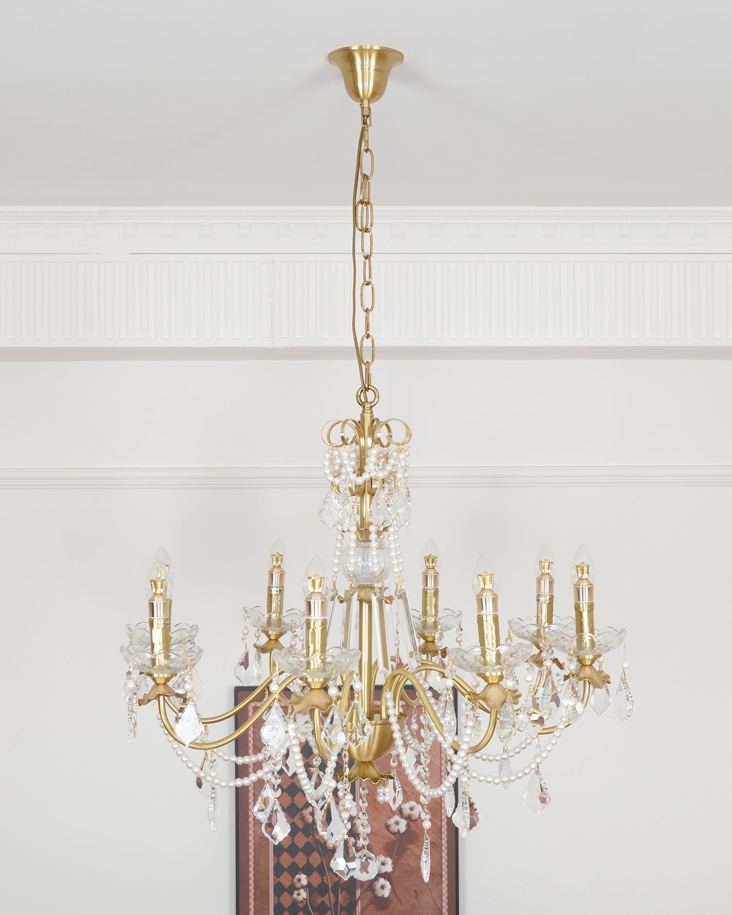 RAVENWORTH DIAMOND GLASS CEILING LANTERN