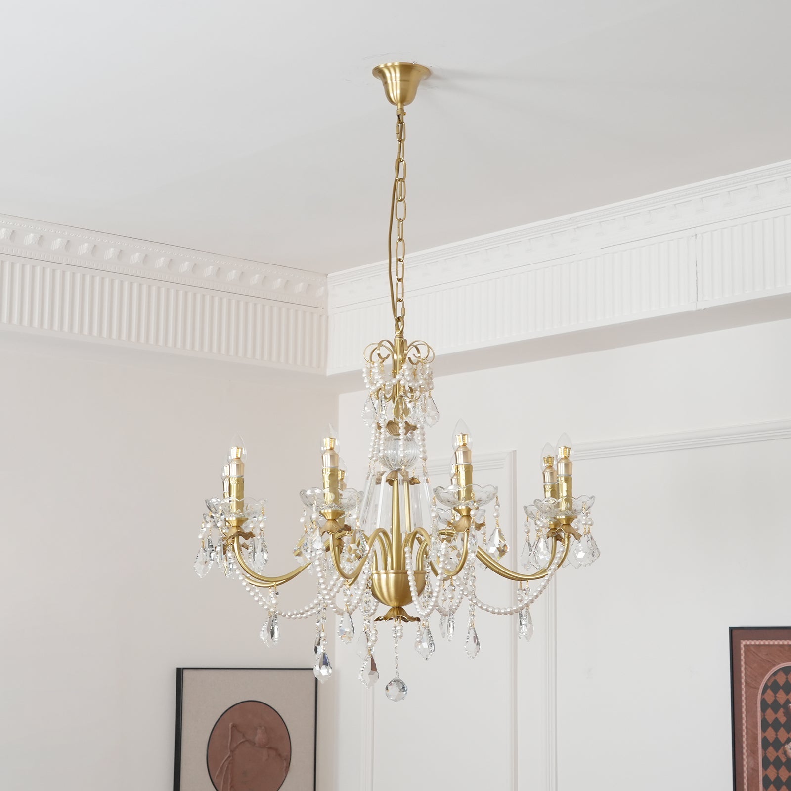 RAVENWORTH DIAMOND GLASS CEILING LANTERN
