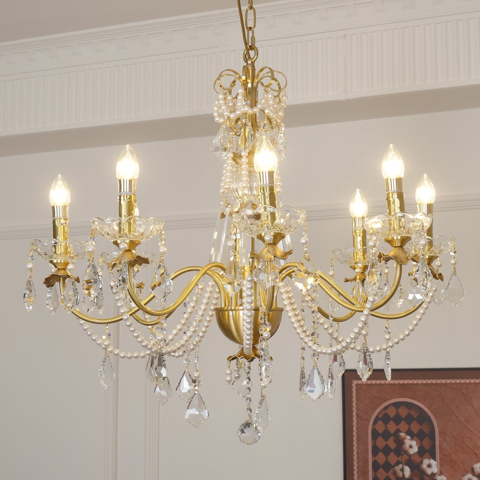 RAVENWORTH DIAMOND GLASS CEILING LANTERN