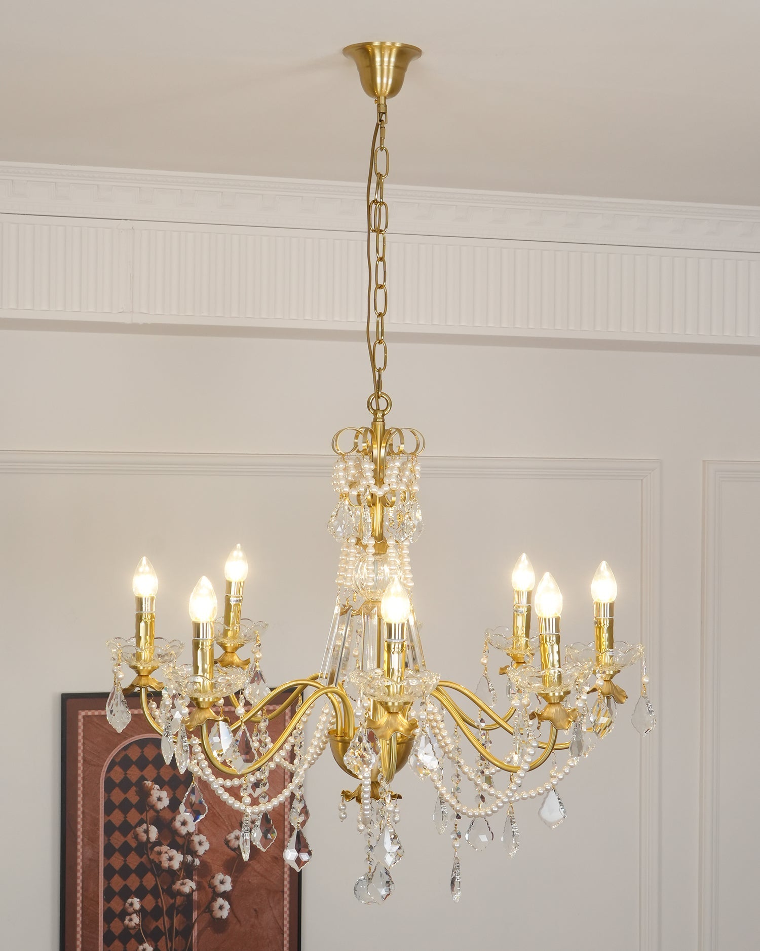RAVENWORTH DIAMOND GLASS CEILING LANTERN