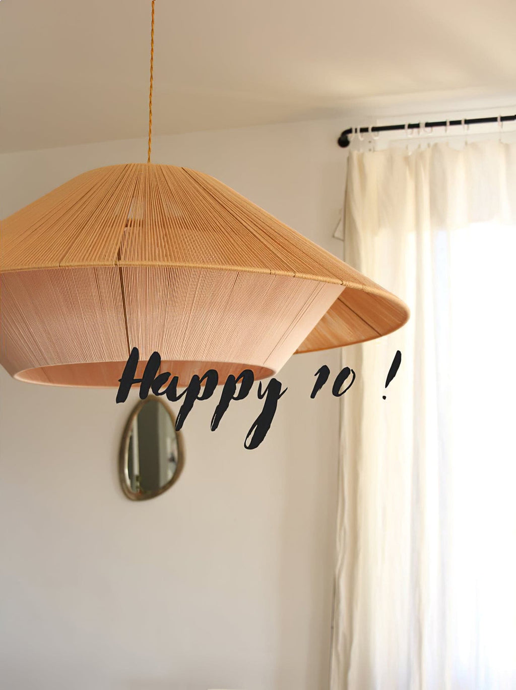 MAKENA DUNE HANGING LIGHT
