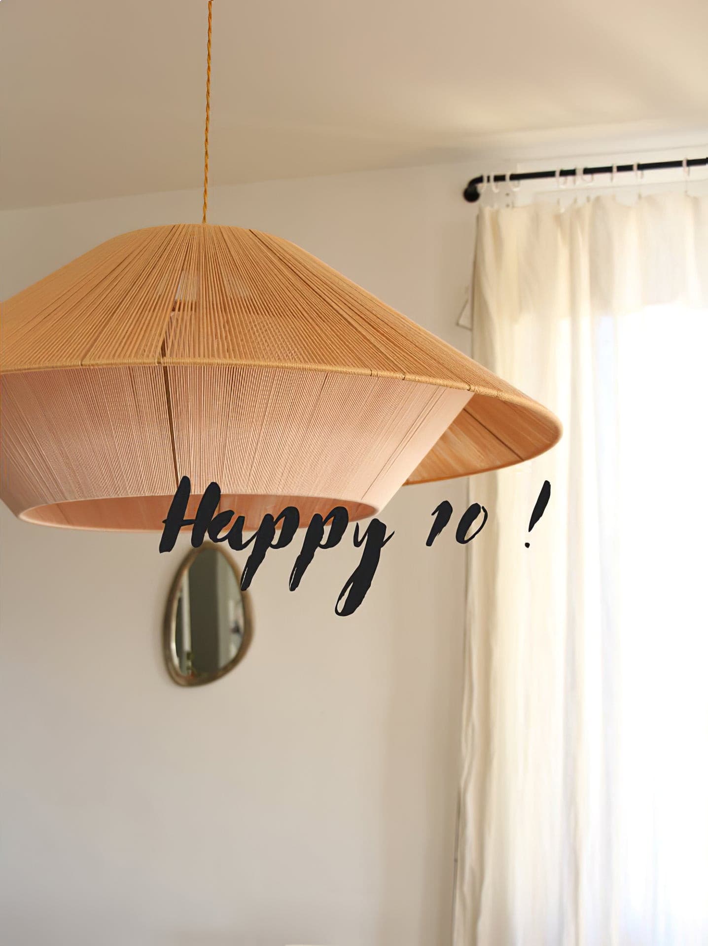 MAKENA DUNE HANGING LIGHT