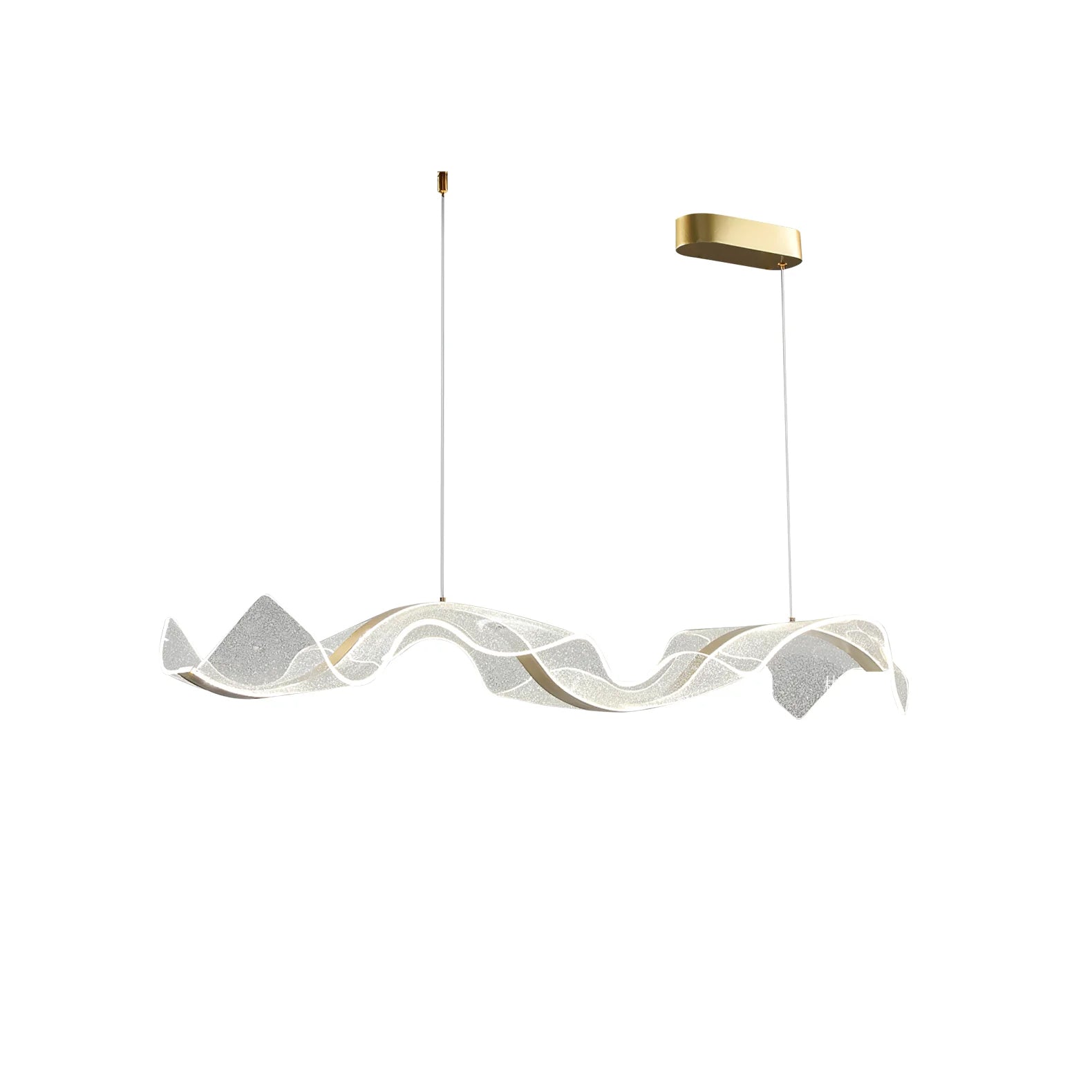 WINTHORPE CRYSTAL TEARDROP CEILING LIGHT