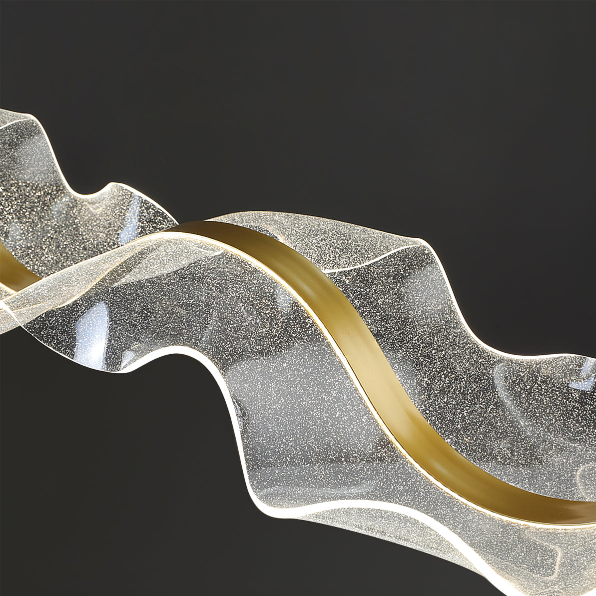 WINTHORPE CRYSTAL TEARDROP CEILING LIGHT
