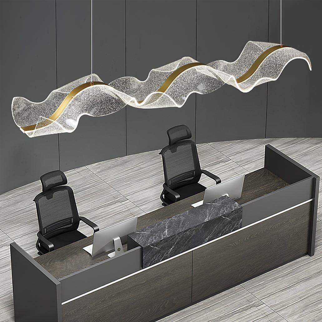 WINTHORPE CRYSTAL TEARDROP CEILING LIGHT